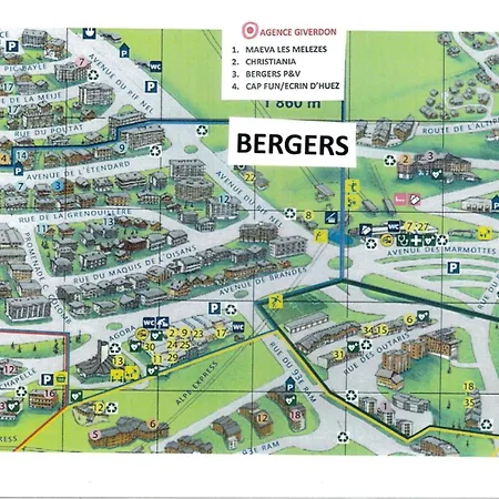 Ecrin D 'huez - Alpe D'huez Dans Quartier Bergers Mae-3431
